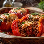 Ces poivrons farcis fondants et parfumés qui embaument toute la cuisine 4 Ces poivrons farcis fondants et parfumés qui embaument toute la cuisine
