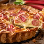 Cette tarte à la rhubarbe fondante et légèrement acidulée qui fait craquer tout le monde dès la première bouchée 4 Cette tarte à la rhubarbe fondante et légèrement acidulée qui fait craquer tout le monde dès la première bouchée